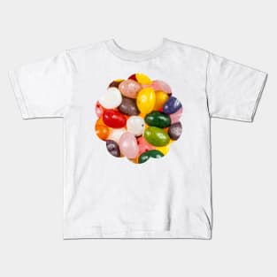 Cool colorful sweet Easter Jelly Beans Candy Kids T-Shirt